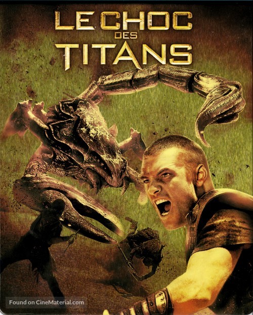 Clash of the Titans - French Blu-Ray movie cover