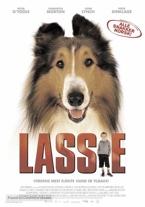 Lassie - Norwegian Movie Poster