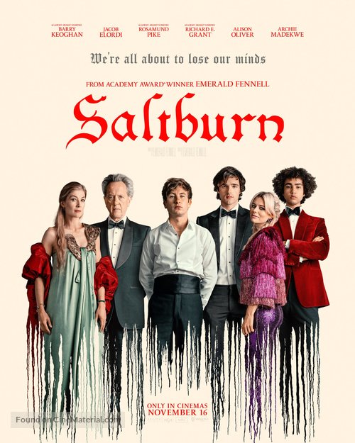 Saltburn - Australian Movie Poster