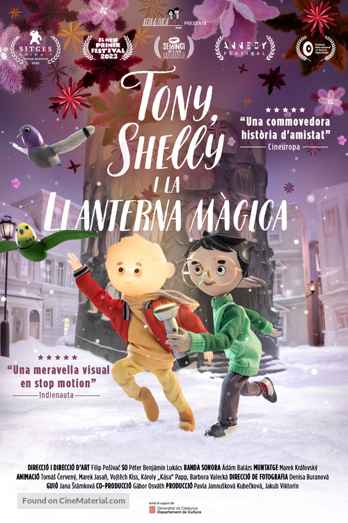 Tony, Shelly and the Magic Light - Andorran Movie Poster