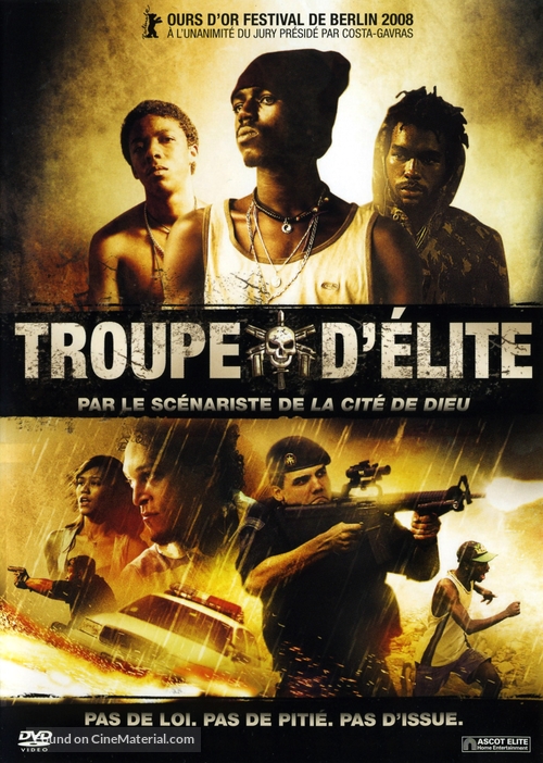 Tropa de Elite - Swiss DVD movie cover