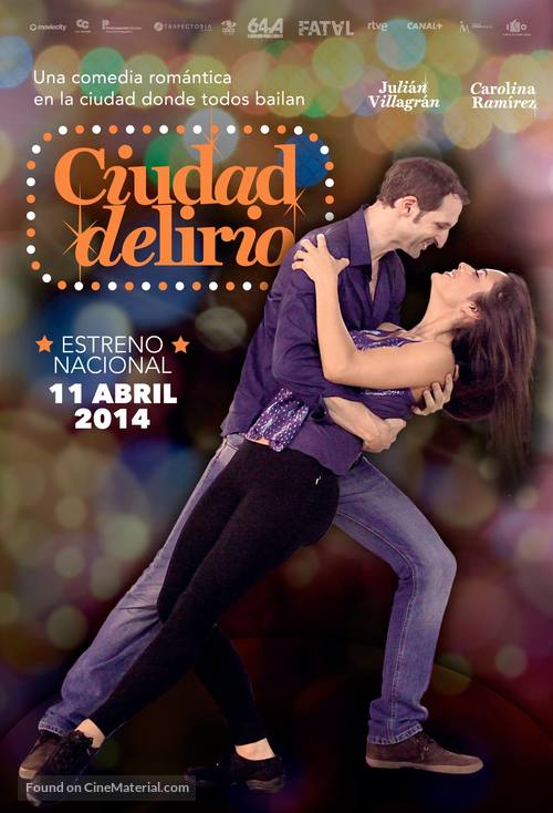 Ciudad Delirio - Colombian Movie Poster