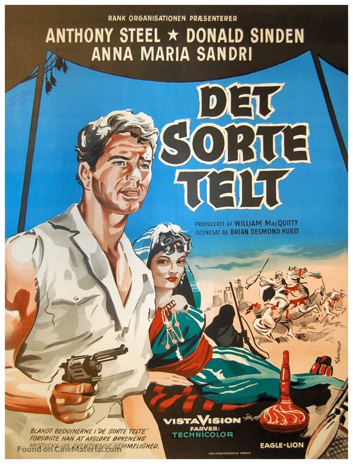 The Black Tent - Danish Movie Poster