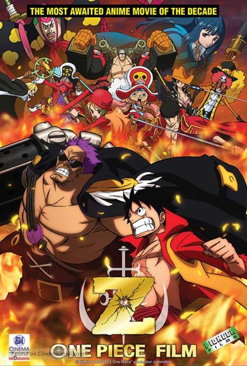 One Piece Film Z - Philippine Movie Poster
