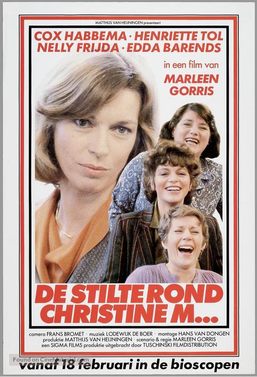 Stilte rond Christine M., De - Dutch Movie Poster