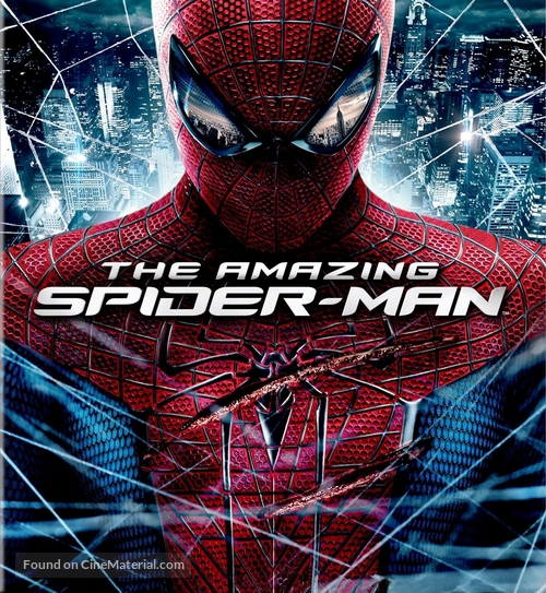 The Amazing Spider-Man - Blu-Ray movie cover