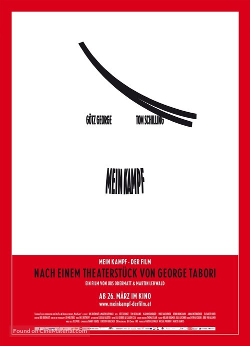 Mein Kampf - German Movie Poster