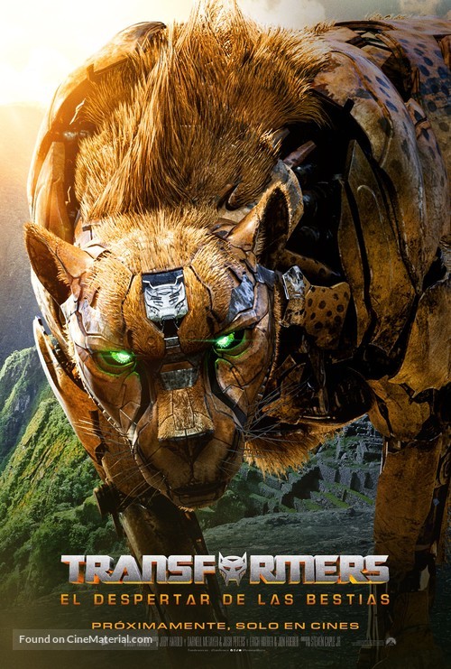 Transformers: Rise of the Beasts - Mexican Movie Poster