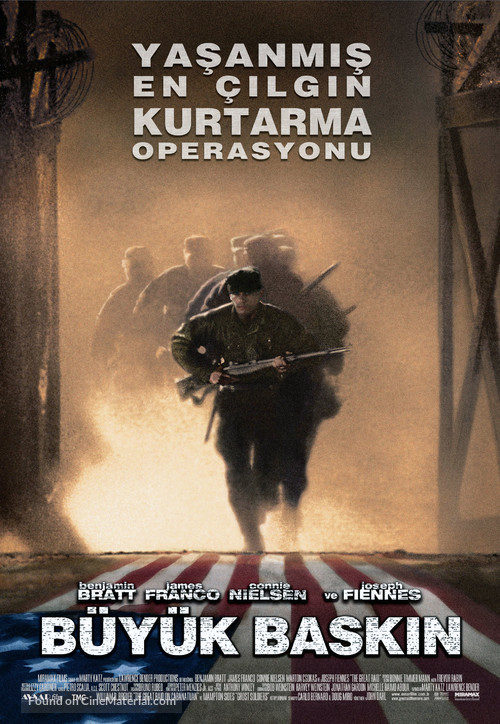 The Great Raid - Turkish Movie Poster