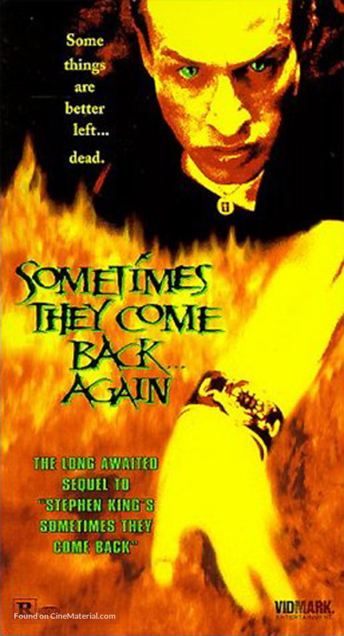 Sometimes They Come Back... Again - VHS movie cover