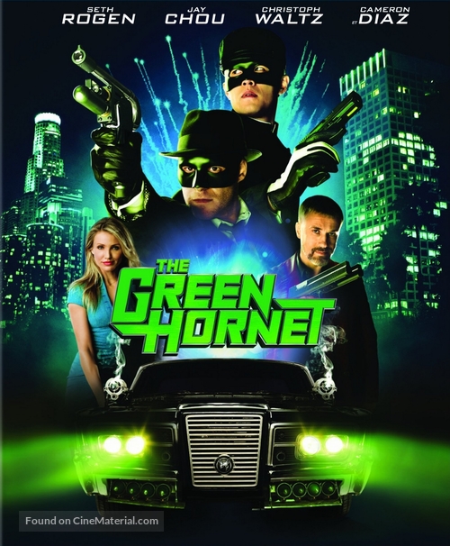 The Green Hornet - French Blu-Ray movie cover