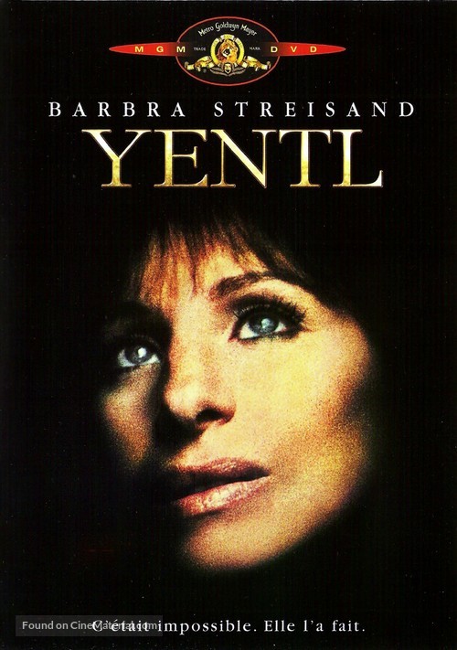Yentl - French DVD movie cover