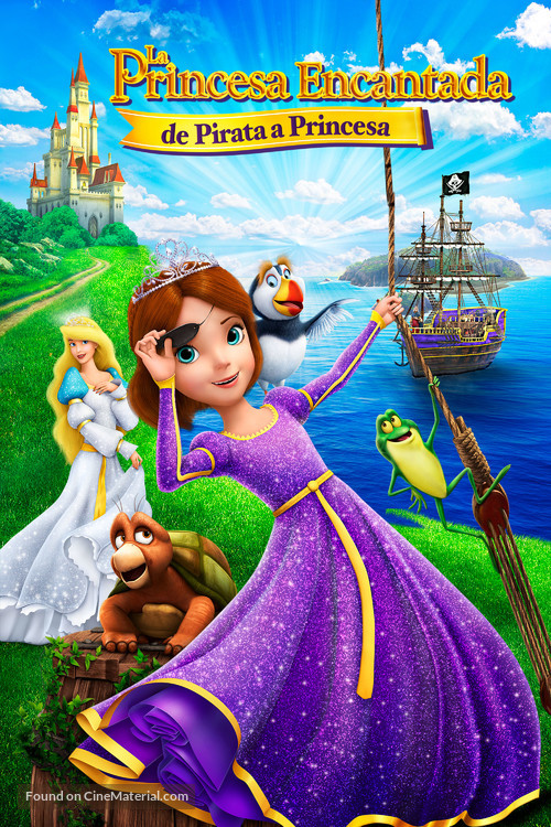 The Swan Princess: Princess Tomorrow, Pirate Today! - Mexican DVD movie cover