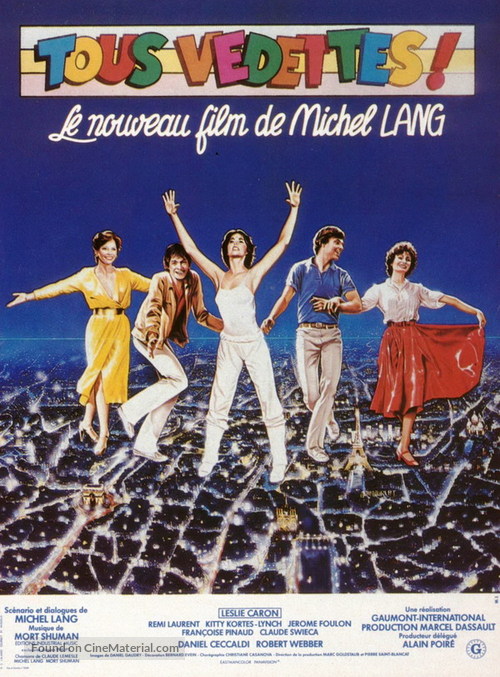 Tous vedettes! - French Movie Poster