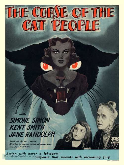 The Curse of the Cat People - British Movie Poster