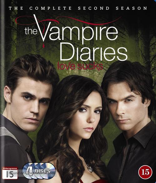 &quot;The Vampire Diaries&quot; - Danish Blu-Ray movie cover