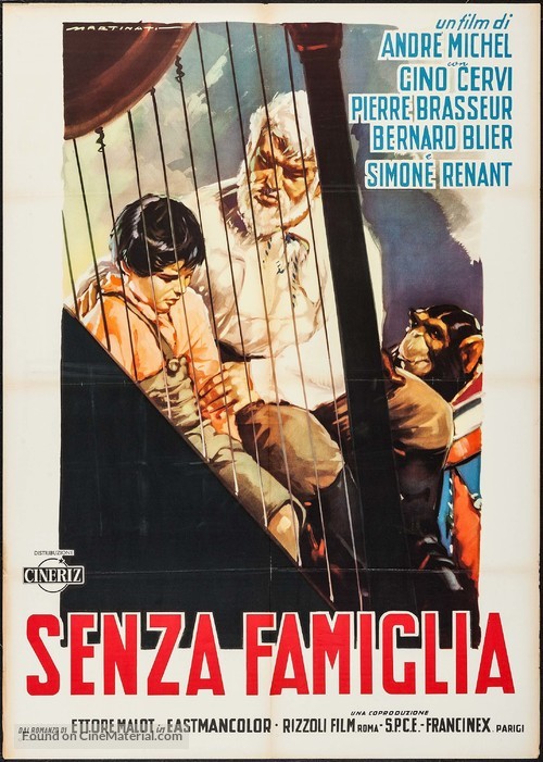 Sans famille - Italian Movie Poster