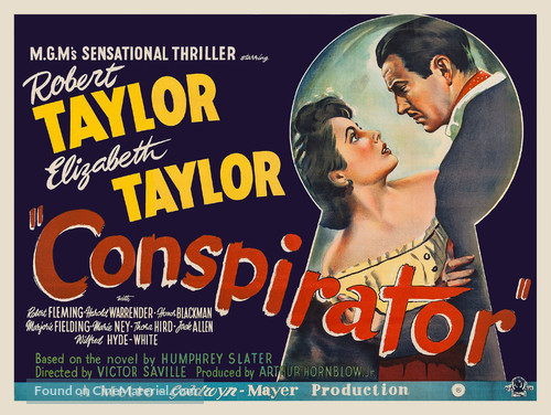 Conspirator - British Movie Poster