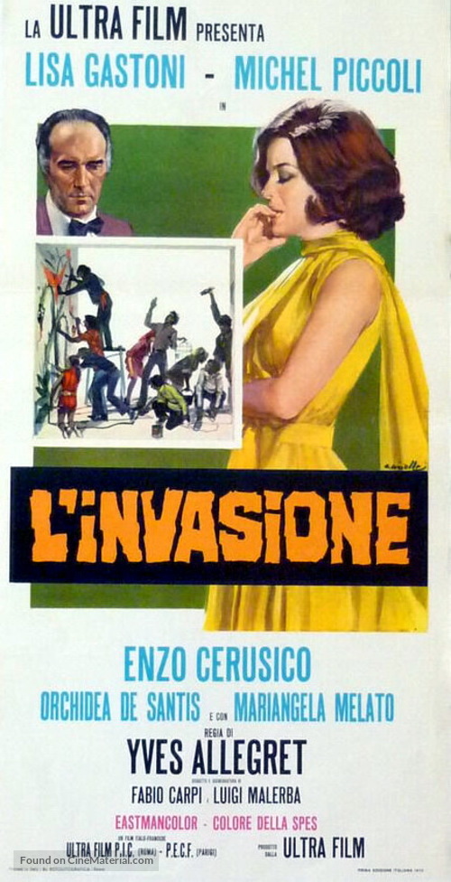 L&#039;invasion - Italian Movie Poster