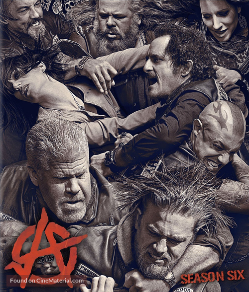 &quot;Sons of Anarchy&quot; - Blu-Ray movie cover