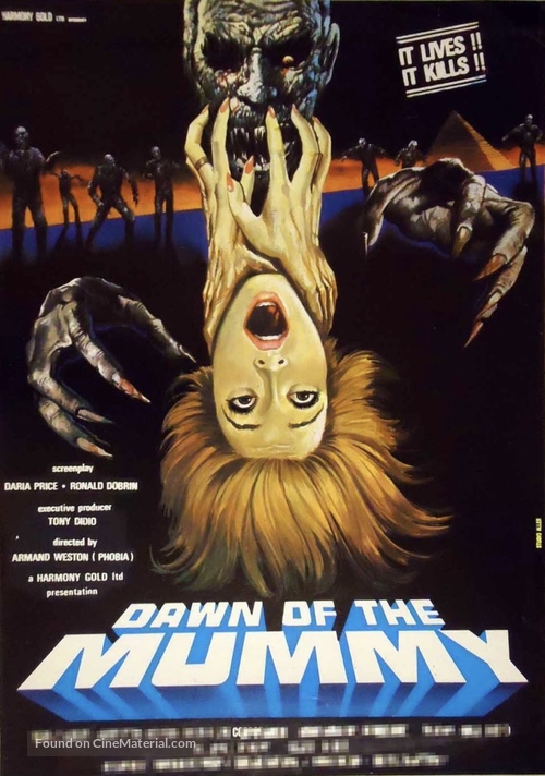 Dawn of the Mummy - German Movie Poster