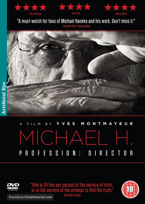 Michael Haneke - Portr&auml;t eines Film-Handwerkers - British DVD movie cover