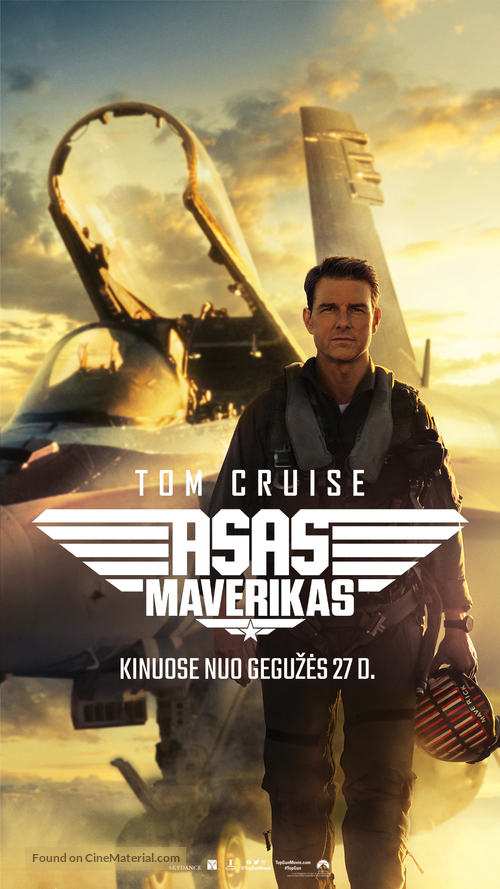 Top Gun: Maverick - Lithuanian Movie Poster