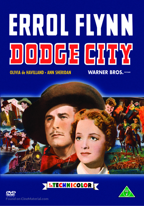 Dodge City - Danish DVD movie cover