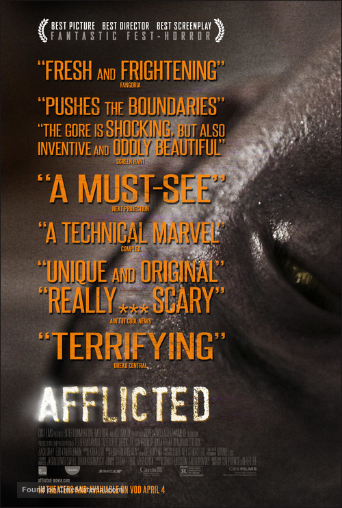 Afflicted - Movie Poster