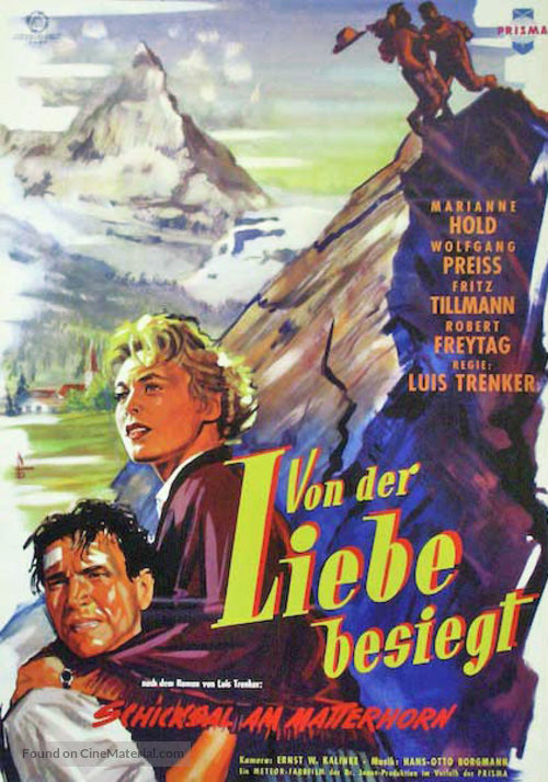 Von der Liebe besiegt - German Movie Poster