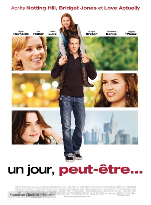 Definitely, Maybe - French Movie Poster