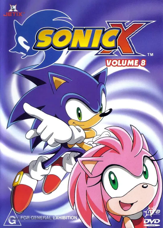 Sonic X 03 Movie Cover Sonic X 03 Movie Cover