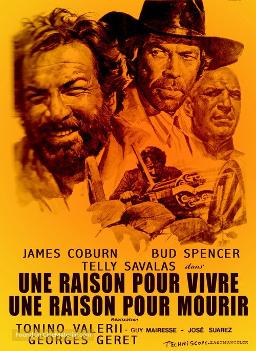 Una ragione per vivere e una per morire - French Movie Poster