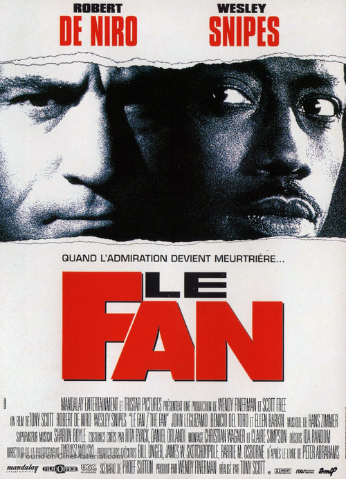 The Fan - French Movie Poster
