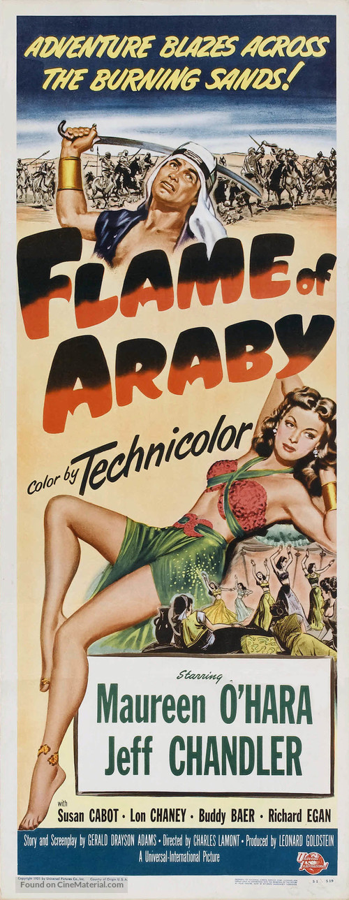 Flame of Araby - Movie Poster
