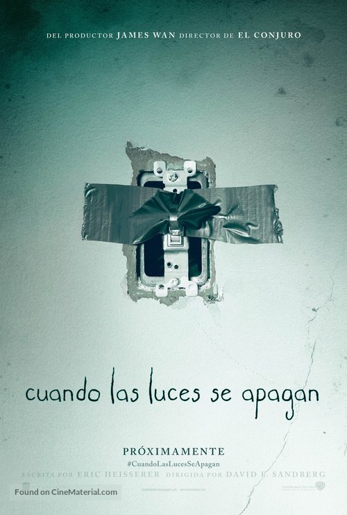 Lights Out - Mexican Movie Poster