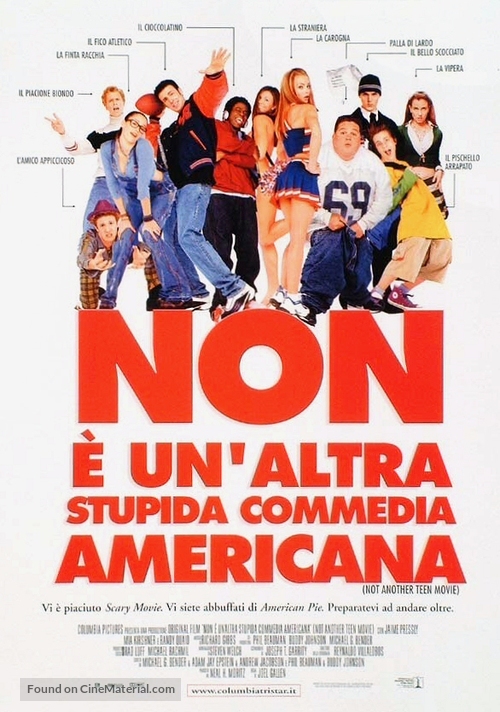 Not Another Teen Movie - Italian Movie Poster