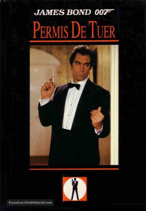 Licence To Kill - French VHS movie cover