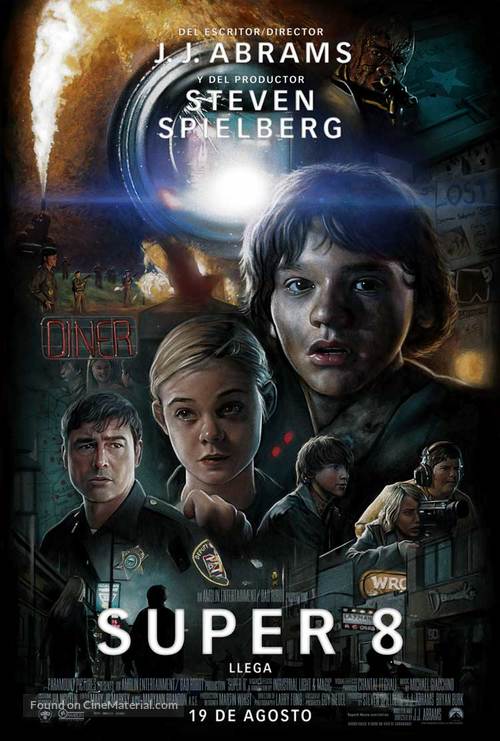 Super 8 - Spanish Movie Poster