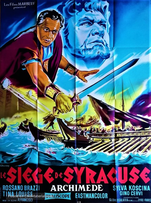 L&#039;assedio di Siracusa - French Movie Poster