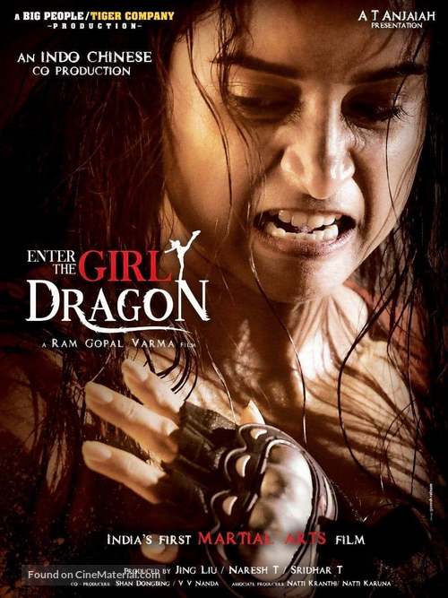 Enter the Girl Dragon - Indian Movie Poster