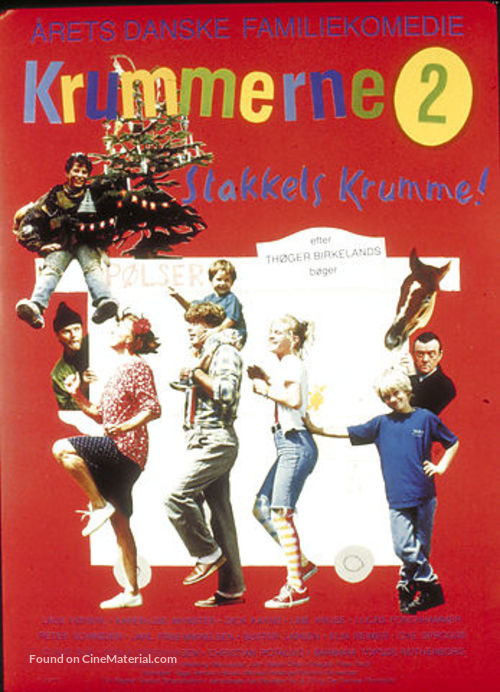 Krummerne 2: Stakkels Krumme - Danish Movie Poster