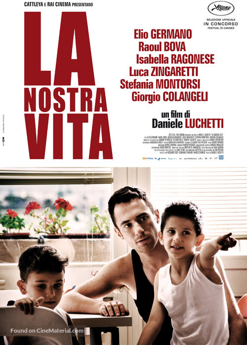 La nostra vita - Italian Movie Poster