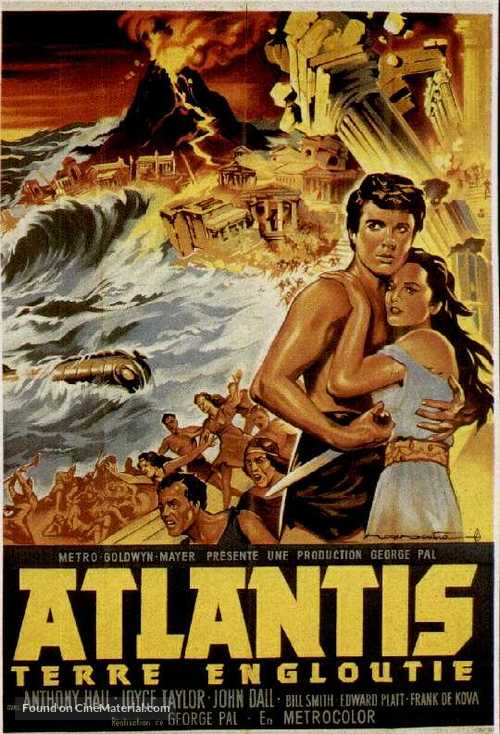 Atlantis, the Lost Continent - French Movie Poster