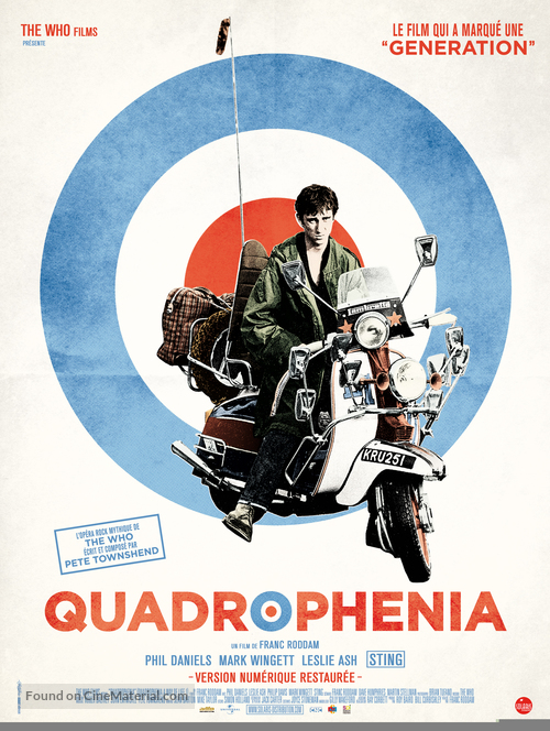 Quadrophenia - French Re-release movie poster