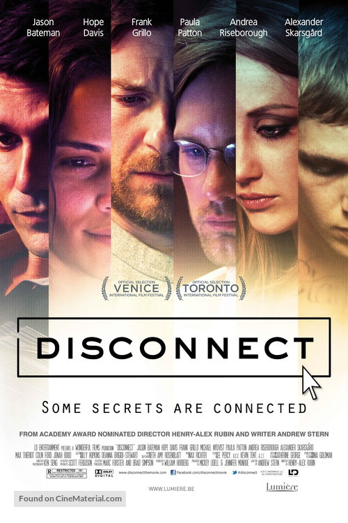 Disconnect - Belgian Movie Poster