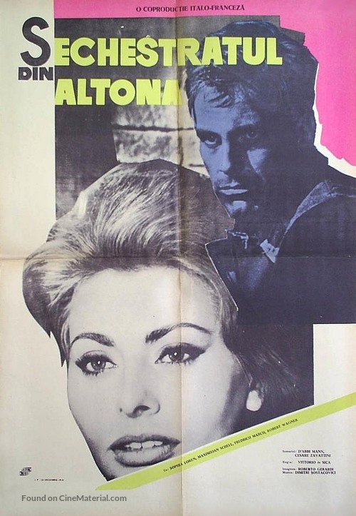 I sequestrati di Altona - Romanian Movie Poster