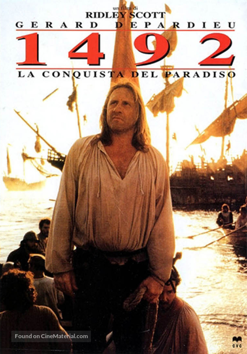 1492: Conquest of Paradise - Italian DVD movie cover