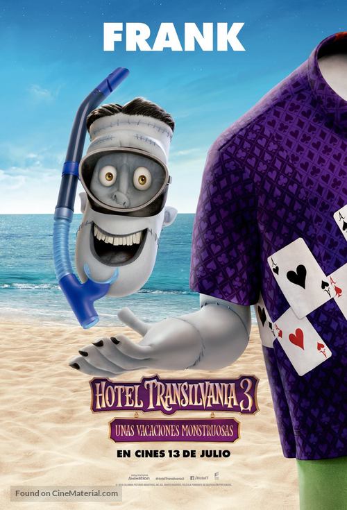 Hotel Transylvania 3: Summer Vacation - Spanish Movie Poster