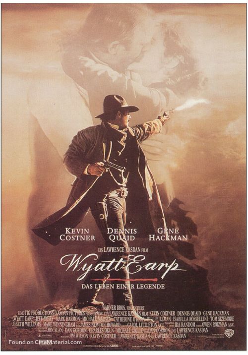 Wyatt Earp - German Movie Poster